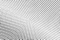 Black and white dotted halftone. Half tone background. Grey dotted gradient with diagonal light. Royalty Free Stock Photo