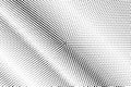 Black white dotted halftone. Half tone background. Striped diagonal dotted gradient. Royalty Free Stock Photo