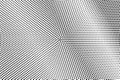 Black white dotted halftone. Half tone background. Subtle diagonal dotted gradient. Royalty Free Stock Photo