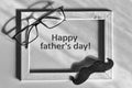 Black and white. Fathers day. Best father. Child and father concept. Happy fathers day text. gift, happy, background, card, relati