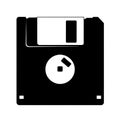 Retro Floppy Disk Icon Royalty Free Stock Photo