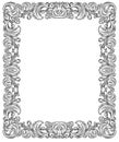 Black and white frame