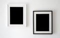 Black and white frames
