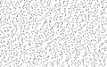 Black and white geometric background with small randomly scattered lines. Creative hipster pattern Vector illustration