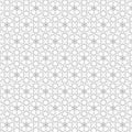 Geometric linear contour flowers lace fabric fashion pattern