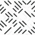 Minimalistic Black And White Line Graphics On White Background