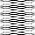 Black and white geometric seamless pattern with circle, abstract Royalty Free Stock Photo