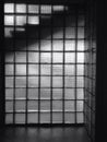 Black and white glass wall texture Royalty Free Stock Photo