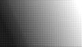 Black and White Gradient Halftone Dot Pattern Background with Subtle Pixel Texture Royalty Free Stock Photo