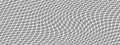 Black and white gradient wavy pattern. Wicker texture