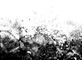 Black and white grunge gradient texture Royalty Free Stock Photo