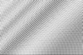 Black on white grunge halftone vector. Digital dotted texture. Diagonal dotwork gradient. Monochrome halftone Royalty Free Stock Photo