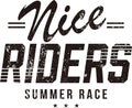 Nice riders summer race graphics