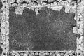 Black and white grunge texture design element Royalty Free Stock Photo