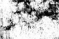 Black and white grunge urban texture with copy space. Abstract illustration surface dust and rough dirty wall background wi