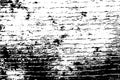 Black and white grunge urban texture with copy space. Abstract illustration surface dust and rough dirty wall background wi