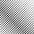 Black and white halftone pattern. Modern texture Royalty Free Stock Photo