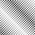 Black and white halftone pattern. Modern texture Royalty Free Stock Photo