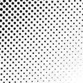 Black and white halftone pattern. Modern texture Royalty Free Stock Photo
