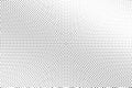 Black and white halftone vector background. Diagonal gradient on dotwork texture. Centered dotted halftone Royalty Free Stock Photo