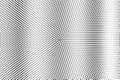 Black white halftone vector texture. Circular perforated surface. Vertical dotwork gradient. Digital pop art background Royalty Free Stock Photo