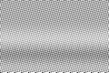 Black and white halftone vector texture. Horizontal dotted gradient. Rough dotwork surface Royalty Free Stock Photo