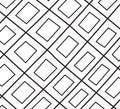 Black And White Hand Drawn Rectangle Line Pattern Background