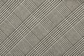 Black and white houndstooth pattern in squares. Royalty Free Stock Photo