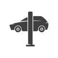 Black and white icons - Car ramps