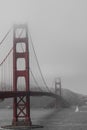 Golden gate bridge in san francisco Royalty Free Stock Photo