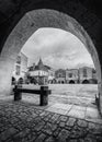 Monpazier in Dordogne region of France