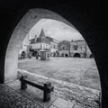 Monpazier in Dordogne region of France