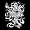 Obake Japanese Ghost Characters Black and White Illustraion