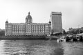 The Taj Mahal Palace Hotel in Mumbai. This is an iconic luxury hotel in Maharshtra, India. Royalty Free Stock Photo