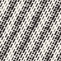 Black and White Irregular Dashed Lines Pattern.