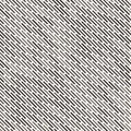 Black and White Irregular Rounded Dashed Lines Pattern. Modern A