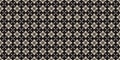 Black and white islamic seamless pattern Royalty Free Stock Photo