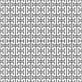 Black White Japanese Graphic Geometric Pattern Texture Background Royalty Free Stock Photo