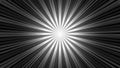 Black and white light rays abstract background Royalty Free Stock Photo