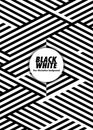 Black and white line illustration background