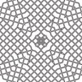 Black And White Line Geometric Vintage Gothic Fence Texture. Seamless Repeat Fabric Fashion Pattern Object Royalty Free Stock Photo