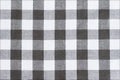 Black and white loincloth fabric texture Royalty Free Stock Photo