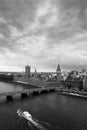 Black & White London Royalty Free Stock Photo