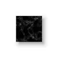 Black and white marble pattern, minimalist card with square frame, natural stone texture Royalty Free Stock Photo