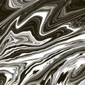 Black and white marble texture. Painted effect background. Digital marbling texture. Dark minimalistic design.