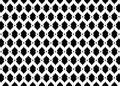 Black and white moroccan quatrefoil tiles arabic islamic pattern vector art Royalty Free Stock Photo