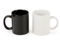 Black and white mug