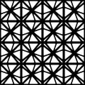Black and White Mugal Jali Pattern Royalty Free Stock Photo