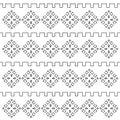 Black White Ornamental Pattern Texture Background Royalty Free Stock Photo