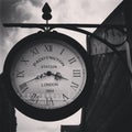 Black and White Paddington Clock